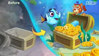 Game screenshot Solitaire 3D Fish apk download