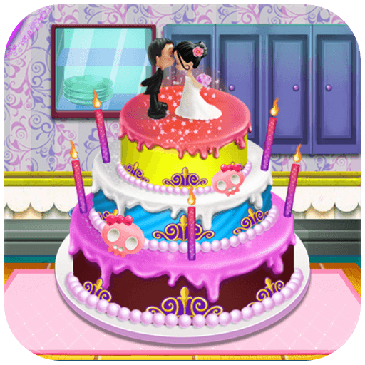 Tasty cake decoration bakery logo