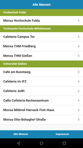 Mensa Gießen Screen 3