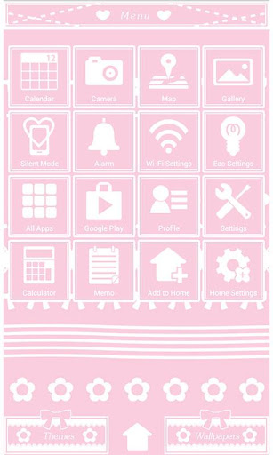 Pretty Pink Theme +HOME Screen 3