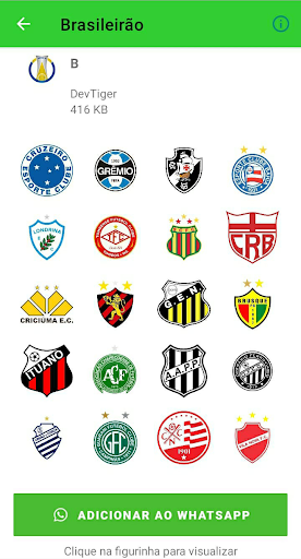 Figurinhas do Brasileirão Screen 3