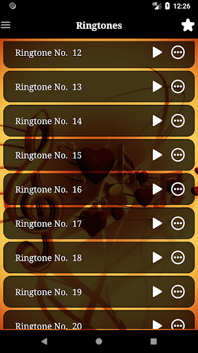Android application Horse Sounds Ringtones screenshort