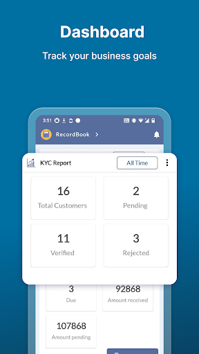Screenshot of Record Book Excel RegisterBook