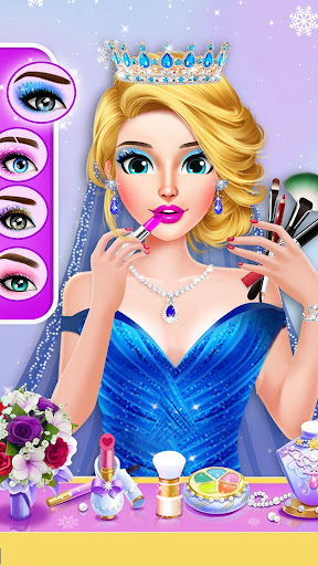Ice Princess Wedding Dress Up screenshot 5