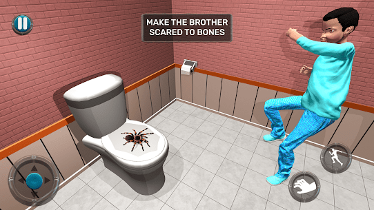 Scary Brother 3D Mod Apk – Siblings New Scary Game 4
