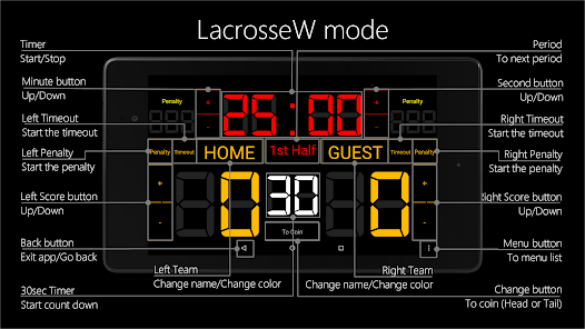 Captura de Pantalla 8 Marcador Lacrosse android