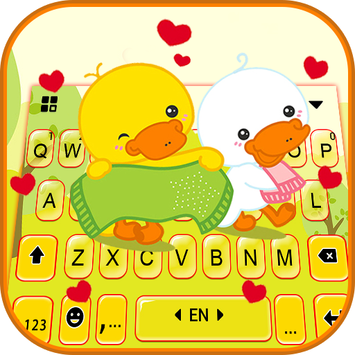 Lovely Duck Couple Theme logo