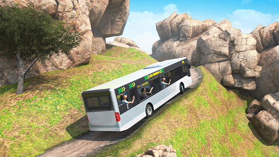 Offroad Bus Simulator Game MOD APK (Premium/Unlocked) screenshots 1