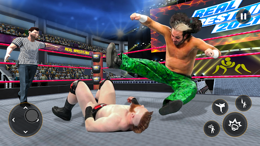 Real Wrestling Rumble Championship Wrestling Game