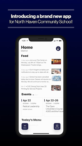 Android application North Haven Community School screenshort