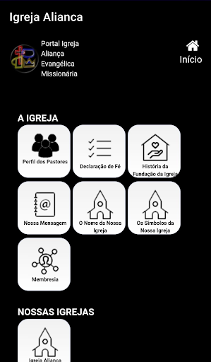 Android application Igreja Aliança - IAEM screenshort