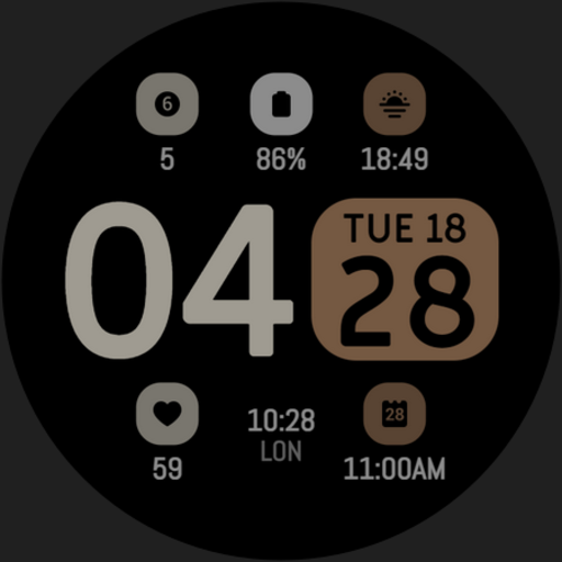 EXD140: Digital Watch Face screenshot 25