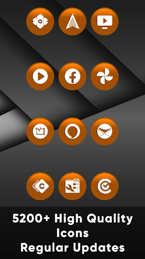 Glossy Jelly Orange Icons