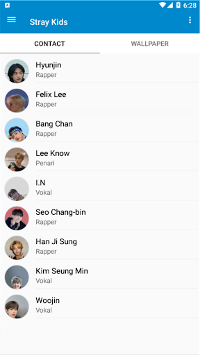 Android application Stray Kids Chat & Video Call screenshort