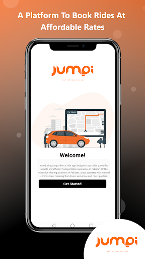 Android application Jumpi Rides screenshort