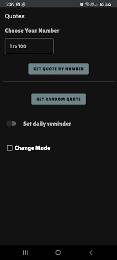 Daily Quote Screen 2