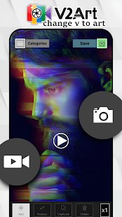 V2Art: Video Effects & Filters Captura de tela