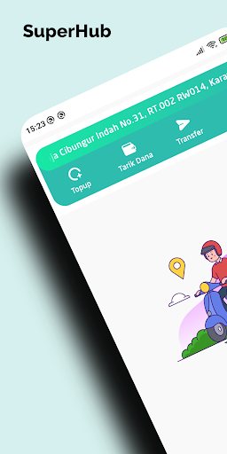 Android application SuperHUB - Mitra screenshort
