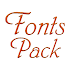 Fonts for FlipFont4.1.0