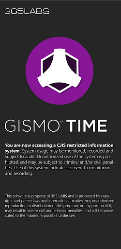 Android application Gismo Time screenshort