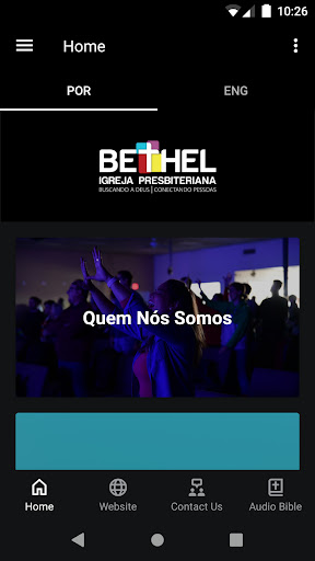 Android application PresBethel screenshort