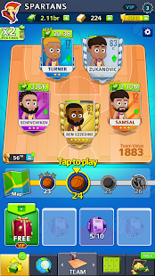 Idle Five Basketball tycoon 1.19.5 screenshots 1