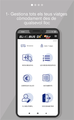 Android application ELMEUBUS CLIC.CAT screenshort