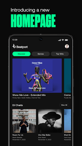 Android application Beatport - Music for DJs screenshort