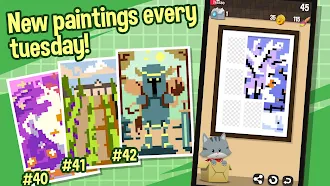 Game screenshot Hungry Cat Nonogram Color mod apk