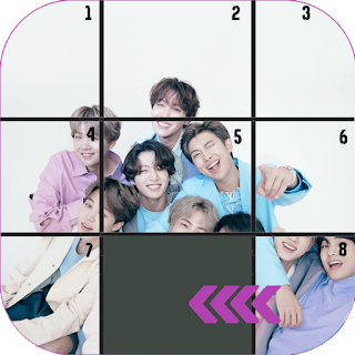 BTS Slide Puzzle Game apk