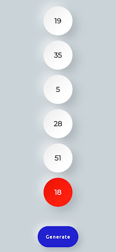 Powerball generator Screen 3