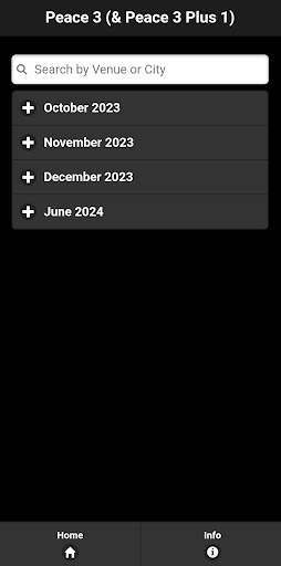 Android application Peace 3 (& Peace 3 Plus 1) screenshort