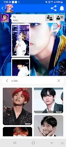 V BTS chat fans ARMY