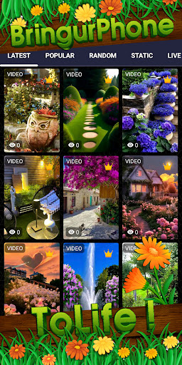 garden wallpaper Screen 2