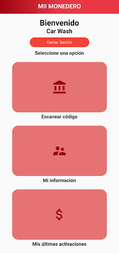 Mii Monedero Admin Screen 2