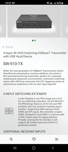 WyreStorm Catalog Screen 3