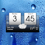 Cover Image of ダウンロード デジタル時計と世界の天気 5.96.2 APK