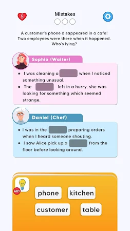 Game screenshot Word Crime hack