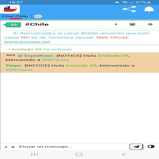 Amigos De La Nación Chat Chile Screen 3