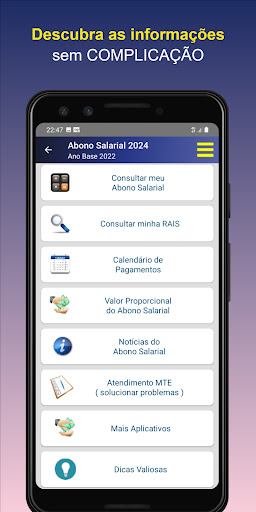 Abono Salarial Screen 3