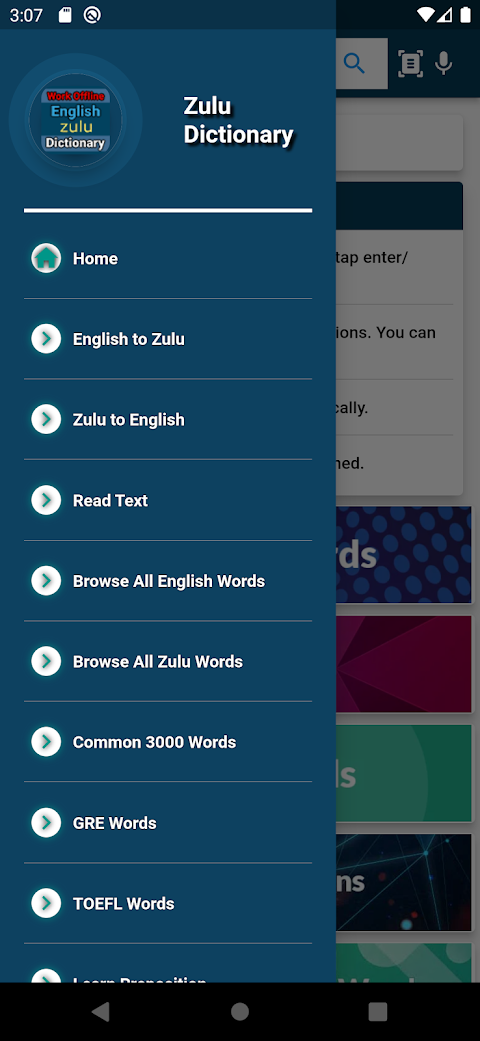 English : Zulu Dictionaryのおすすめ画像3