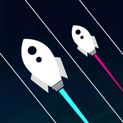 2 Rockets: Brain-Testing Game logo