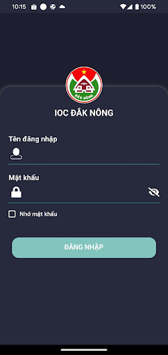 Android application IOC ĐẮK NÔNG screenshort