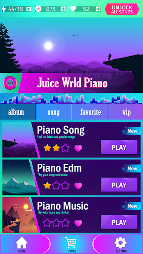 Juice WRLD Piano Tiles Música screenshot 1