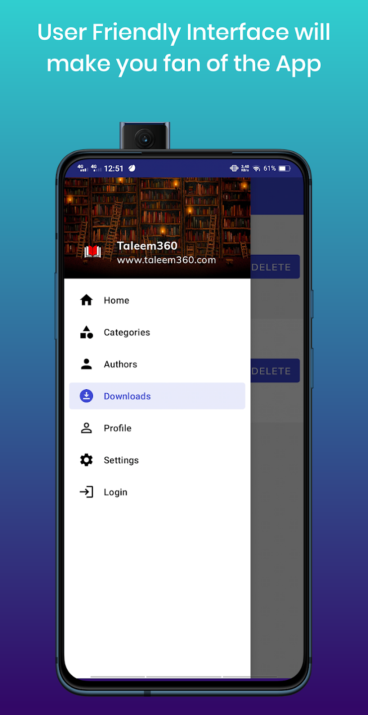 Screenshot 4 - Taleem360 Android App