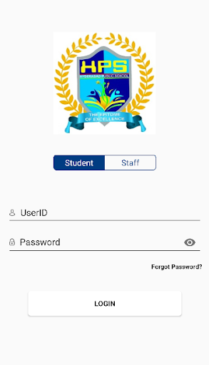 Android application Hyderabad Public School screenshort