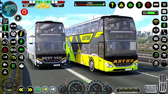 Euro Bus Driving Bus 3D
