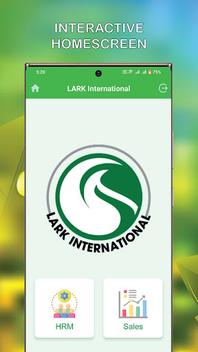 Android application LARK ERP screenshort