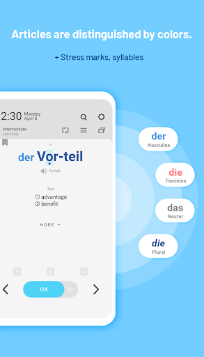 WordBit German (for English) Screen 3
