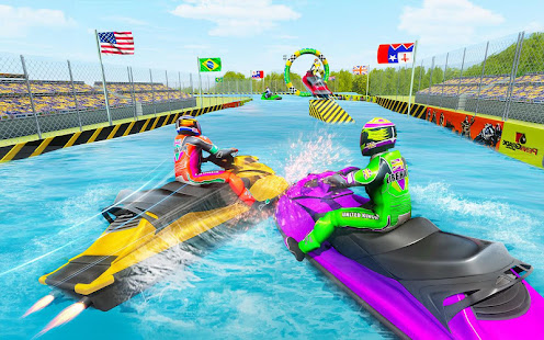 Jet Ski Boat Stunt Racing Game 3.5 screenshots 18